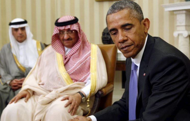 Saudi King & Princes Blackmail U.S. Government