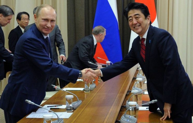 Japan’s Leader Visits Russia Breaking Ranks with US