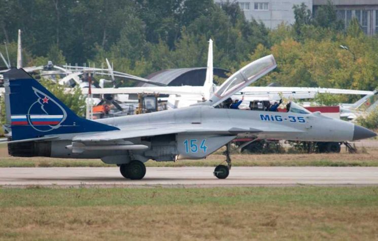 MiG-35 Fighter of Future Rolled Out at MAKS-2017 Air Show