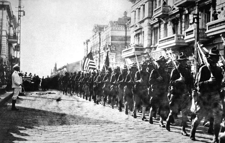 When the US Invaded Russia