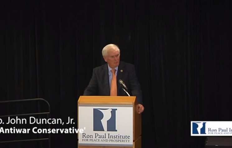 ‘An Antiwar Conservative’ – Rep. John Duncan, Jr.