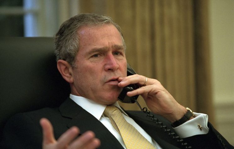Peace Expert George W Bush Says ‘Isolationism’ Is Dangerous To Peace