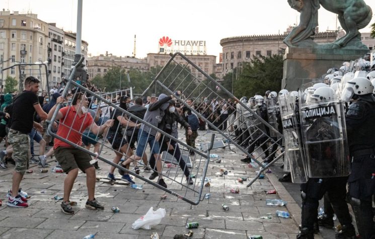 Serbia Protest Explosion – Vučić Caught Between Coronavirus and Color Revolution