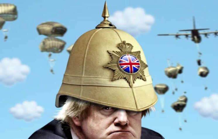 Knives Out for Boris Johnson the Cartoon Prime Minister