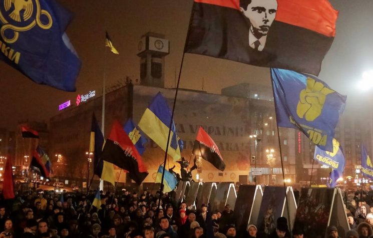 Ukraine Parliament Cheers Nazi Collaborator