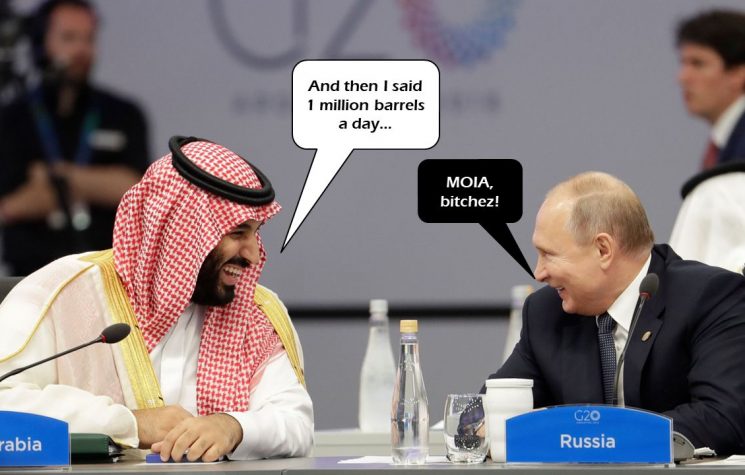 Davos Runs Into the OPEC+ Buzzsaw