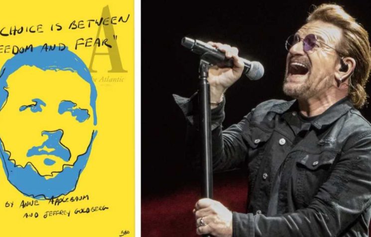 Bono Is Doing Illustrations for the Atlantic Now, Because Everything’s Fake and Stupid