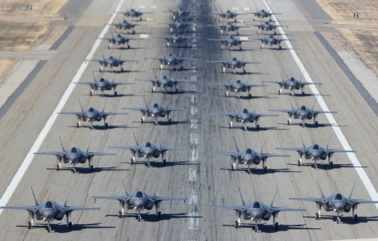 Not a Lot of F-35s Are Flying Right Now