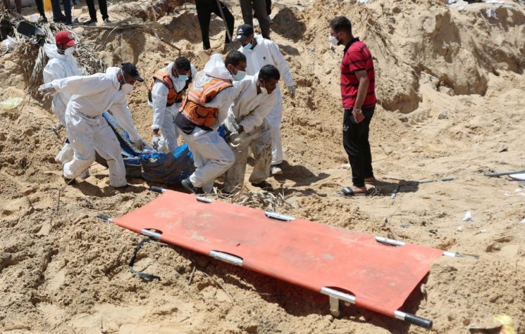 How an “antisemitism hoax” drowned out the discovery of mass graves in Gaza