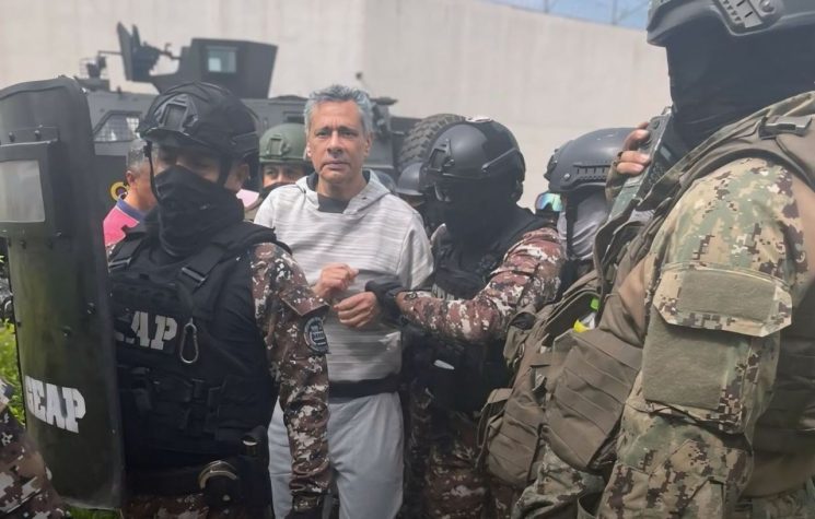 Ecuadorian regime invades Mexican embassy, kidnapping ex-vice president
