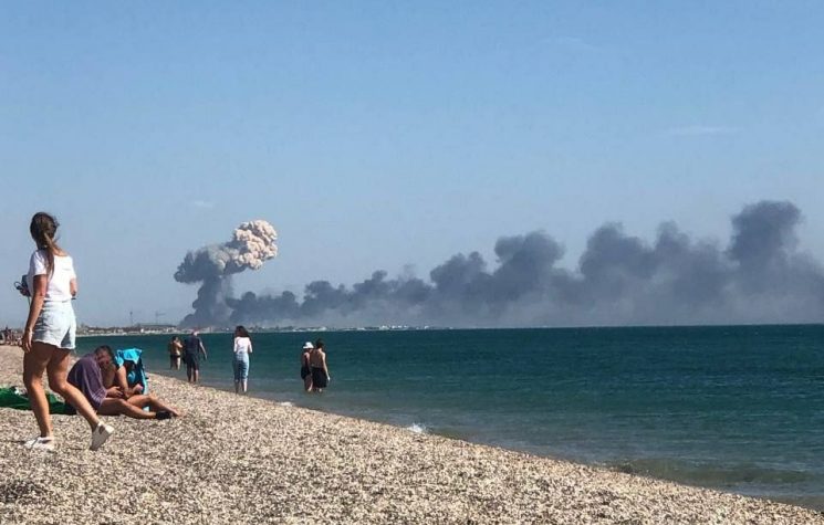 U.S. missiles massacre beachgoers in Crimea, as U.S. says Ukraine can strike “anywhere” in Russia