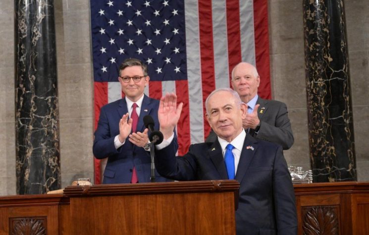 Netanyahu’s visit to Congress underscores U.S. contempt for international law