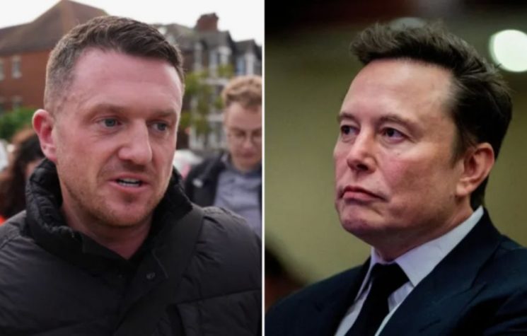 Oligarch Elon Musk posts torrent of far-right content backing Nigel Farage and Tommy Robinson in the UK