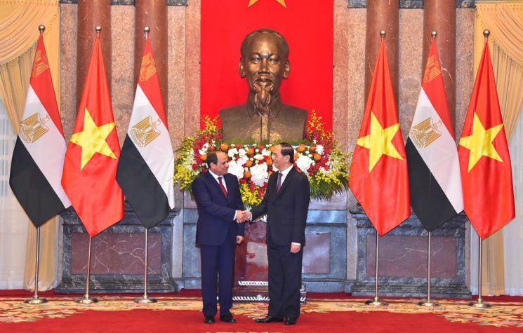 Vietnam ed Egitto stabiliscono un Partenariato Globale