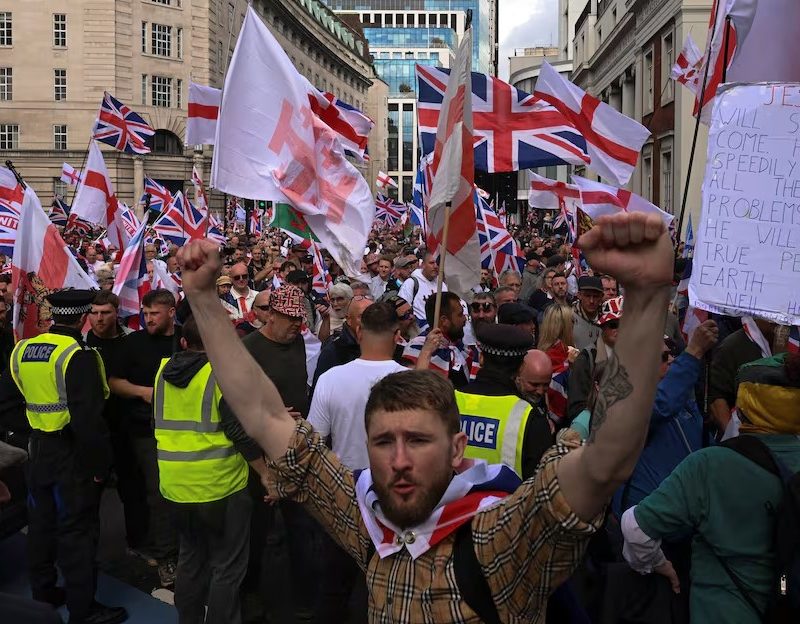 ‘Unite the Kingdom’ rally: How governments, bad faith actors, media propagandists and bots light the fire, fan the flames, and then sell us the extinguisher