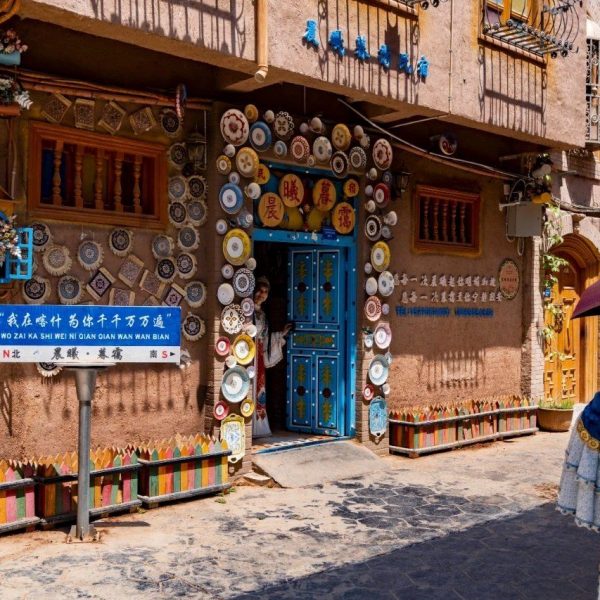 Two foreign guys walk into a barber shop in Xinjiang…