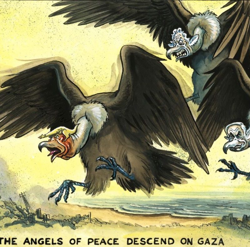 Trump’s plan, Blair’s hand