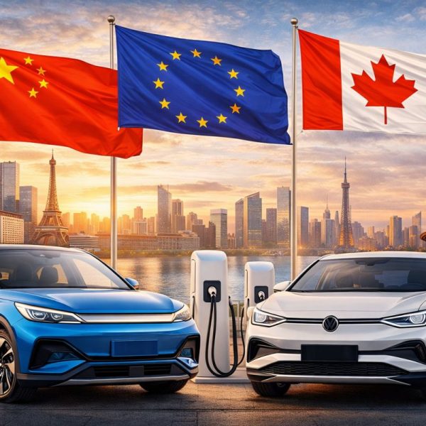 Veicoli elettrici, la cooperazione con la Cina come leva strategica per Europa e Canada