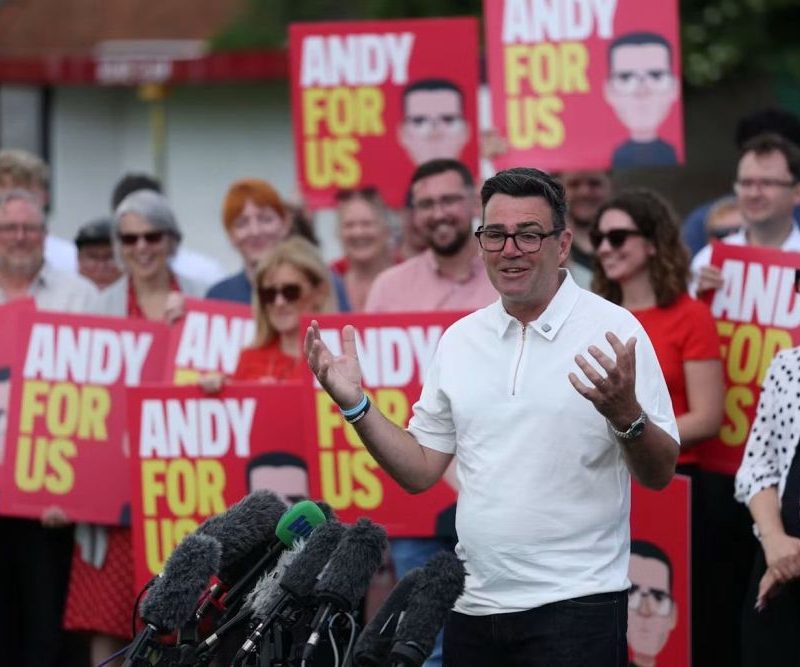 Andy Burnham, Britain’s next prime minister, gets his marching orders