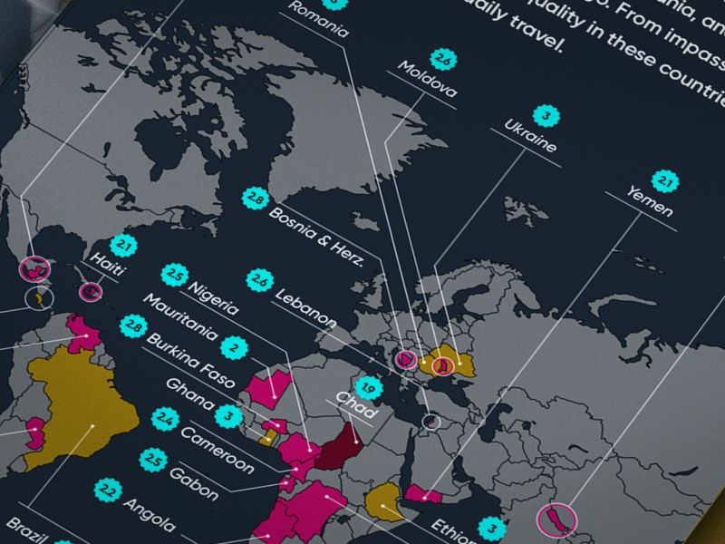 Rough roads: 30 countries with the worst road quality