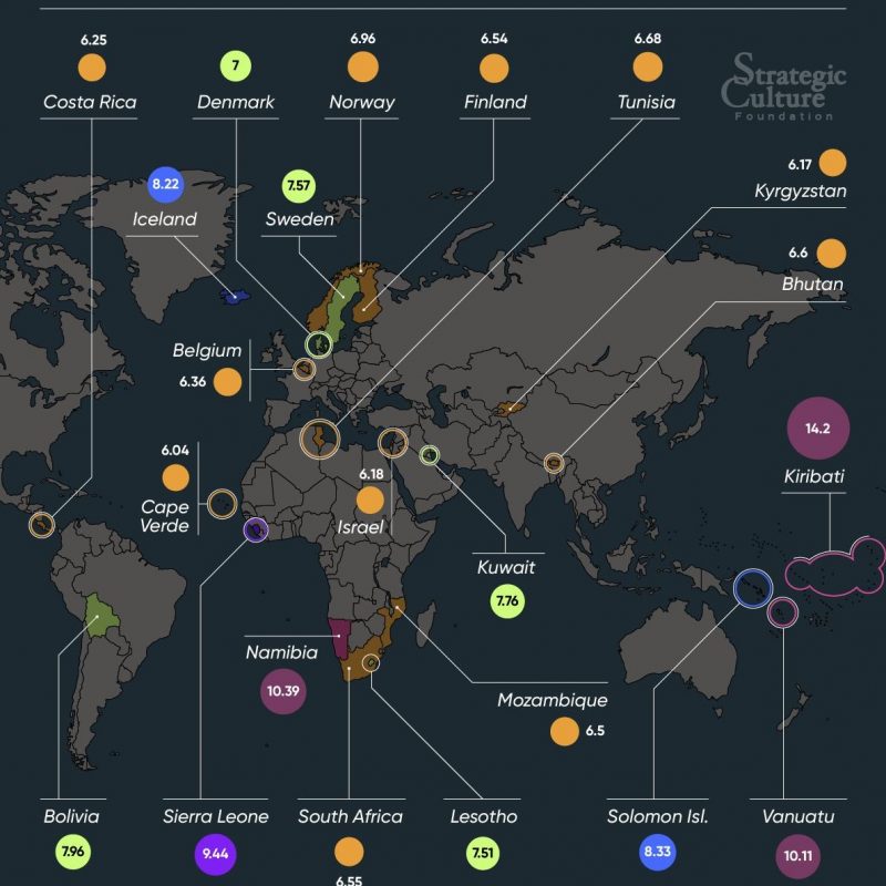 Where education takes the biggest bite