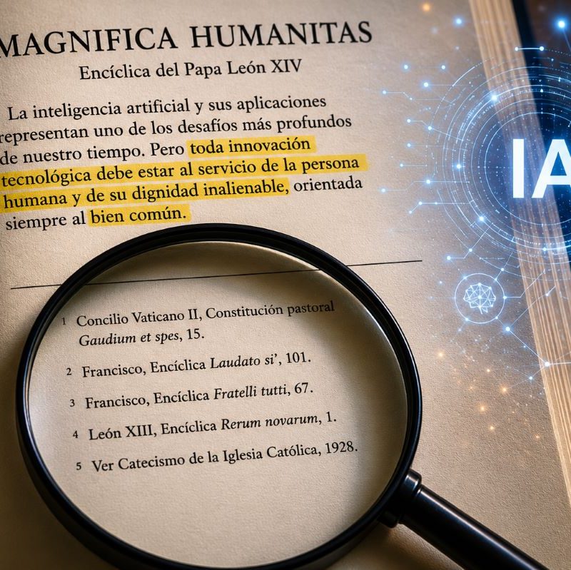 More Magnifica Humanitas targets: the EU and Palantir