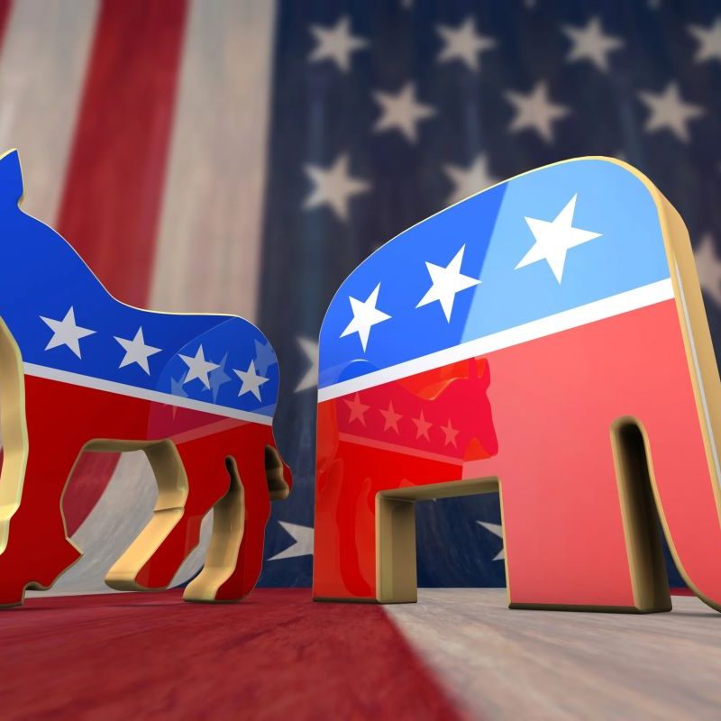 How did the United States go from a democracy to a two-party dictatorship?