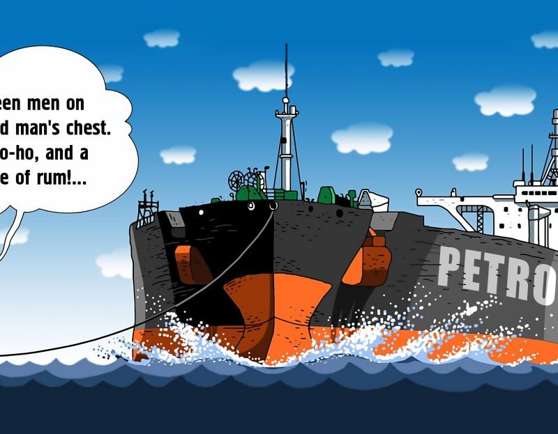 The deaf, dumb and blind Empire of Piracy