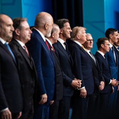 NATO summit has never been more of a farce. Where are the circus performers?