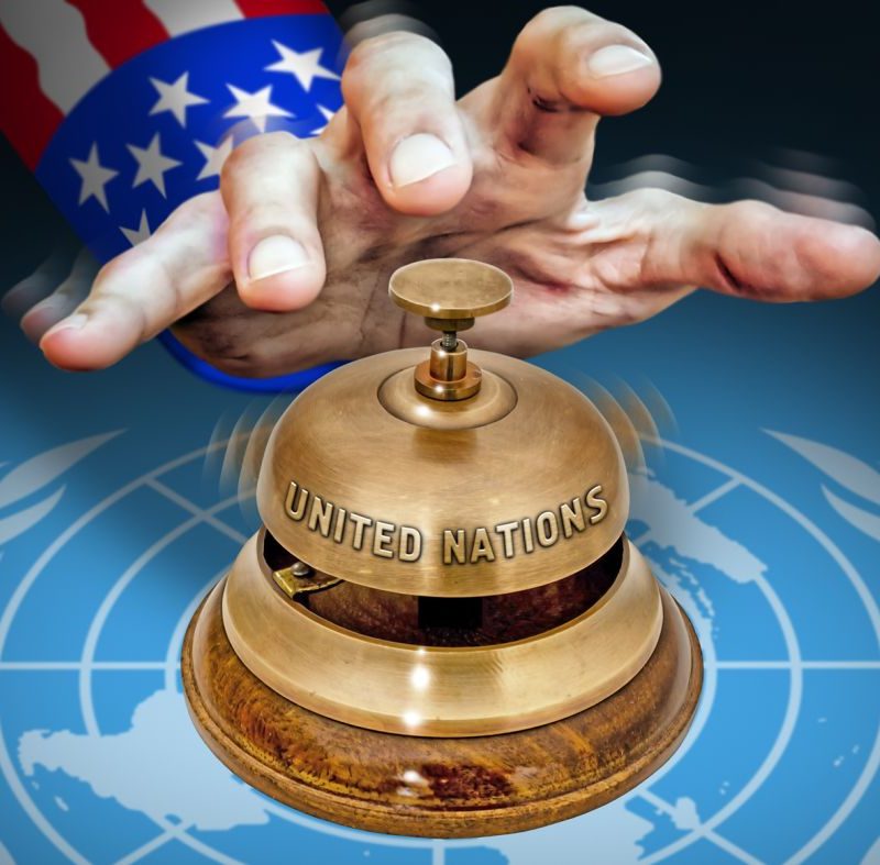 The U.S. controls who can participate in UN activities
