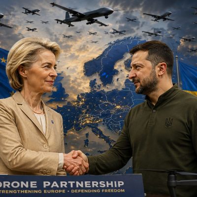 Von der Leyen paints target signs on Europe with Ukraine drone pact
