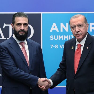 Syria becoming central to regional peace with Turkey as security guarantor?