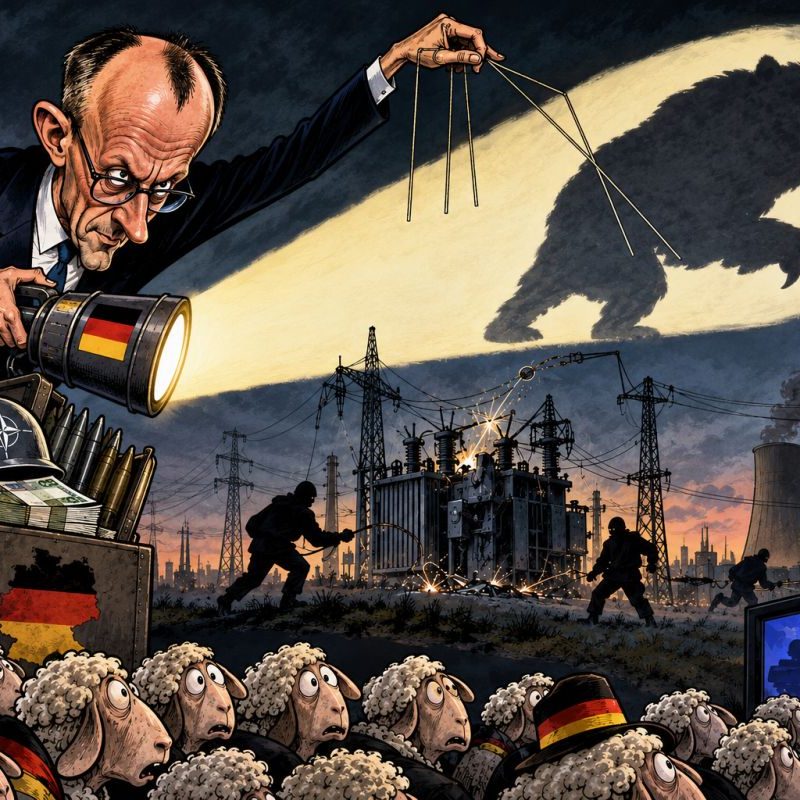 Leipzig false-flag drama is cover for Germany’s expansion of drone war on Russia