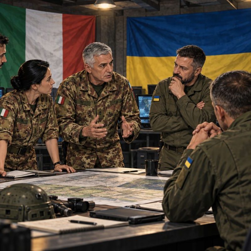 Italy learns the Art of War in Kiev, while its autonomy remains a work in progress