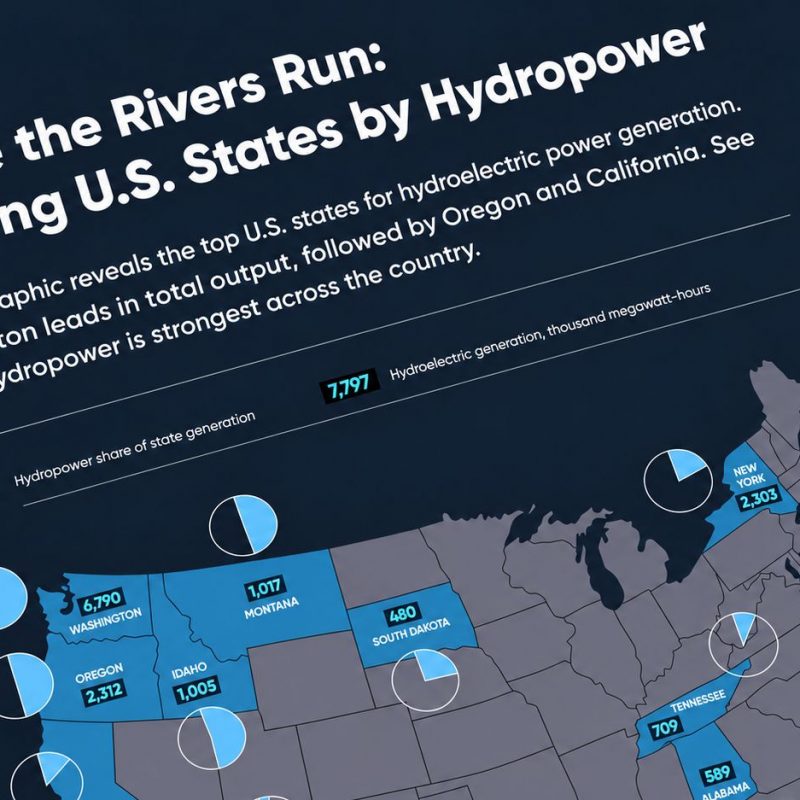 Where the rivers run: ranking U.S. states by hydropower
