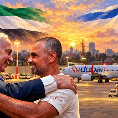 Dubai hostage flight and RAF airbase ‘attack’ were both staged