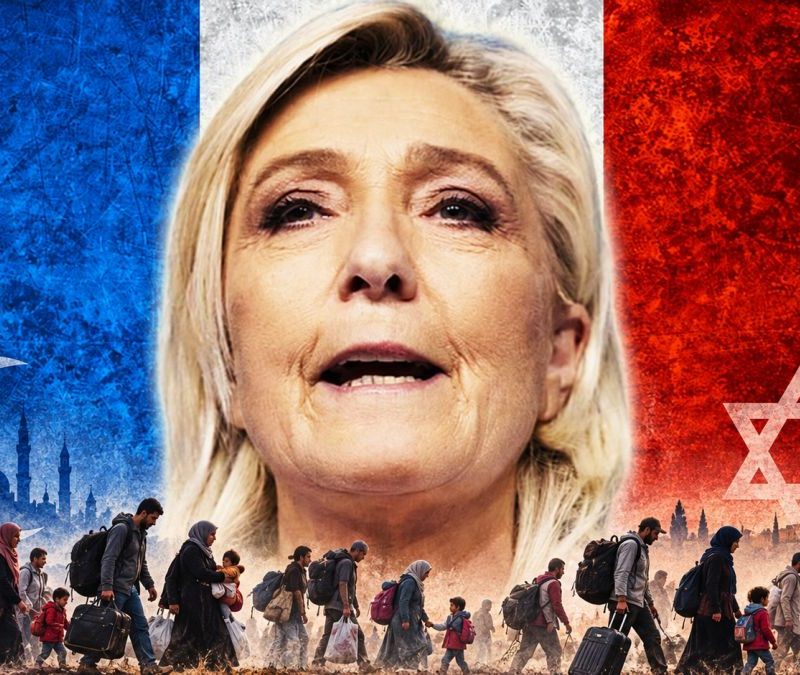 Survey: About half of Muslims and Jews would leave France if Marine Le Pen were to win